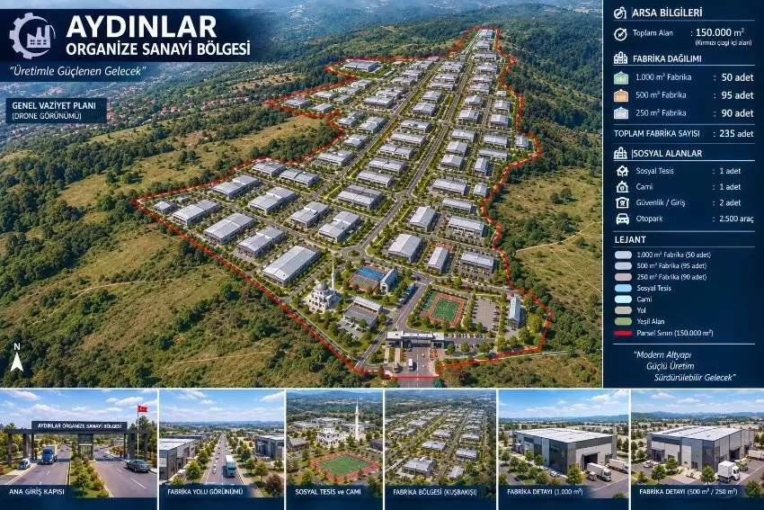 AYDINLAR OSB’DE YATIRIMCI ÖN TALEP SÜRECİ BAŞLADI