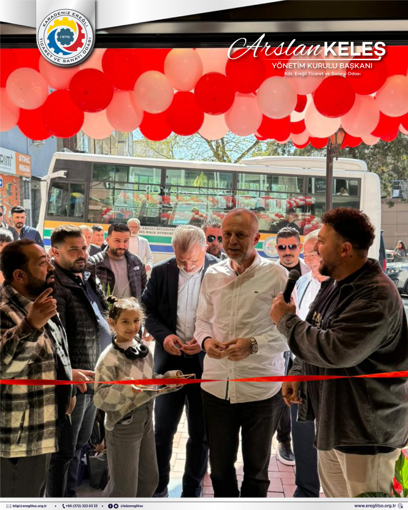 Başkan Keleş, Kazan Köfte’nin Ereğli’mize hayırlı olmasını temenni ederek işletme sahiplerine bol kazançlar diledi.