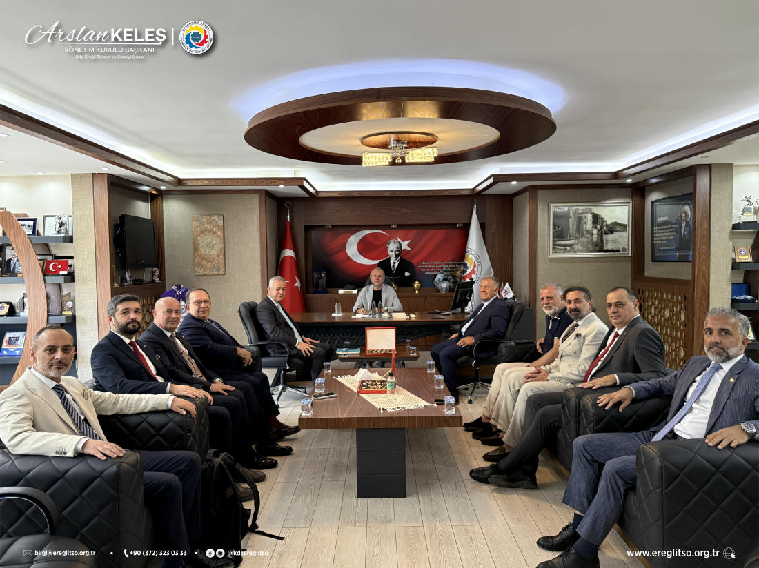 İMEAK Deniz Ticaret Odası Temsilcilerinden Kdz. Ereğli TSO’ya Ziyaret