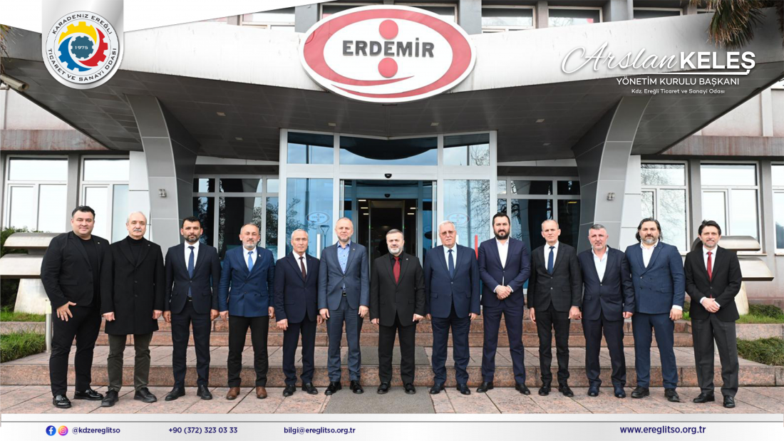 Kdz. Ereğli Meslek Odaları Başkanları Erdemir’de Bir Araya Geldi