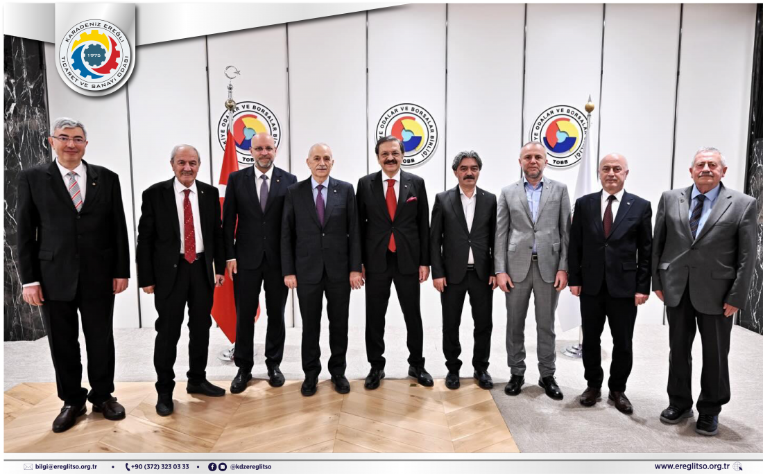 rslan Keleş, Rıfat Hisarcıklıoğlu’nu ziyaret etti.