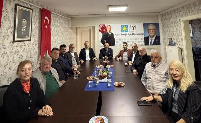 Başkan Keleş ve yönetiminden İYİ Parti'ye ziyaret