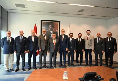 Başkan Keleş’ten Tamer Kıran’a ziyaret