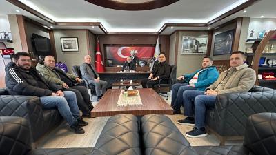 EREĞLİ’DE DEV BULUŞMA: BELEDİYE SPOR YÖNETİMİ TSO BAŞKANI KELEŞ’İ ZİYARET ETTİ