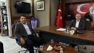 Fatih Çakır'dan Başkan Keleş'e ziyaret