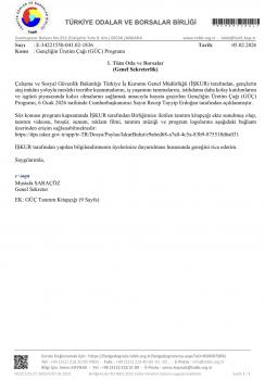 Gençliğin Üretim Çağı (GÜÇ) Programı