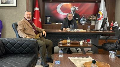 İş insanı Aydın Demir’den Başkan Keleş’e ziyaret