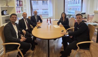 Kdz. Ereğli TSO Başkanı Arslan Keleş’ten Oslo’da önemli ziyaretler