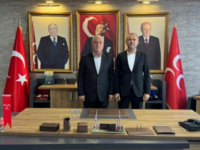 Kdz. Ereğli TSO, MHP İlçe Başkanlığını ziyaret etti