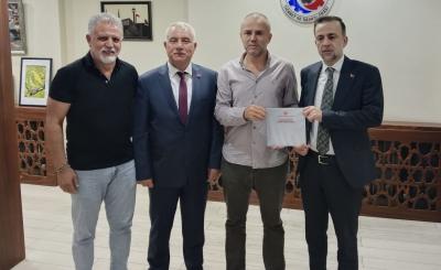 MHP’den Arslan Keleş’e ziyaret