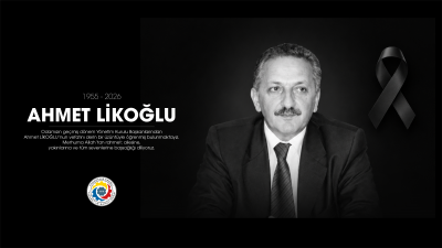 Odamızın geçmiş dönem Yönetim Kurulu Başkanlarından Ahmet LİKOĞLU’nun vefatını derin bir üzüntüyle öğrenmiş bulunmaktayız.