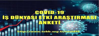 "COVİD-19 İŞ DÜNYASI ETKİ ARAŞTIRMASI ANKETİ"