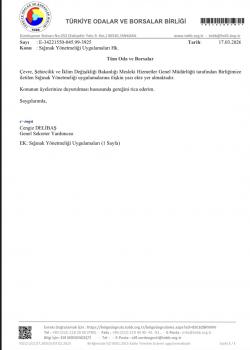 Sığınak Yönetmeliği Uygulamaları Hk.