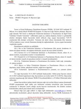 TKDK IPARD-III Programı 10. Başvuru Çağrı İlanına çıktı