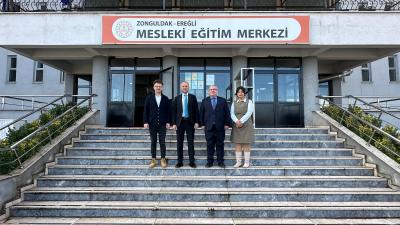 TSO Başkanı Arslan Keleş’ten Mesleki Eğitim Merkezi’ne ziyaret